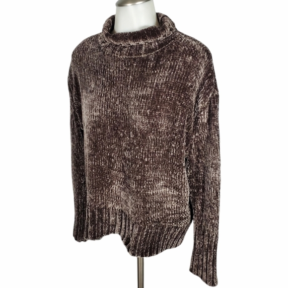 CYNTHIA ROWLEY Super Soft Sweater Brown Size M - Picture 7 of 9